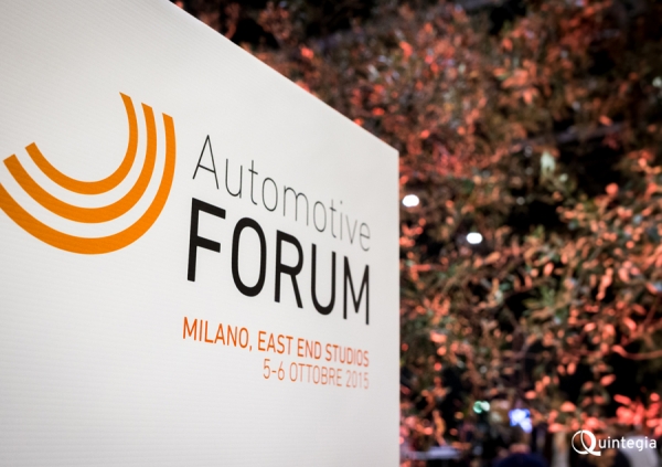 Global è Partner dell'Automotive Forum 2015